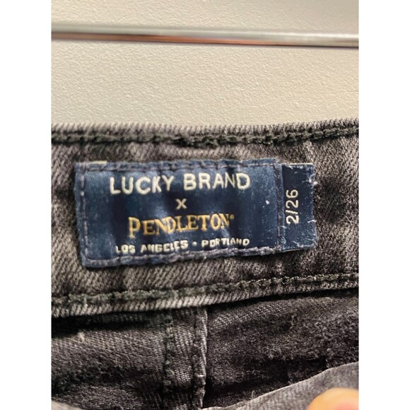 Lucky Brand X Pendleton Bridgette Skinny Jeans, Sz 26/2 - Picture 8 of 9